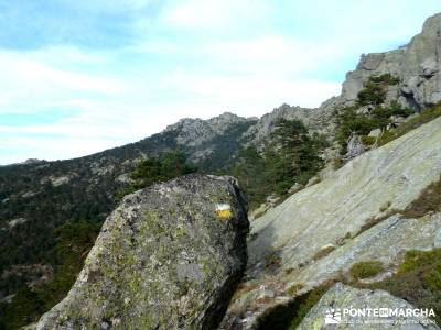 Siete Picos:Senda Herreros,Camino Schmid(Schmidt); excursiones sierra madrid; rutas por madrid;ruta 